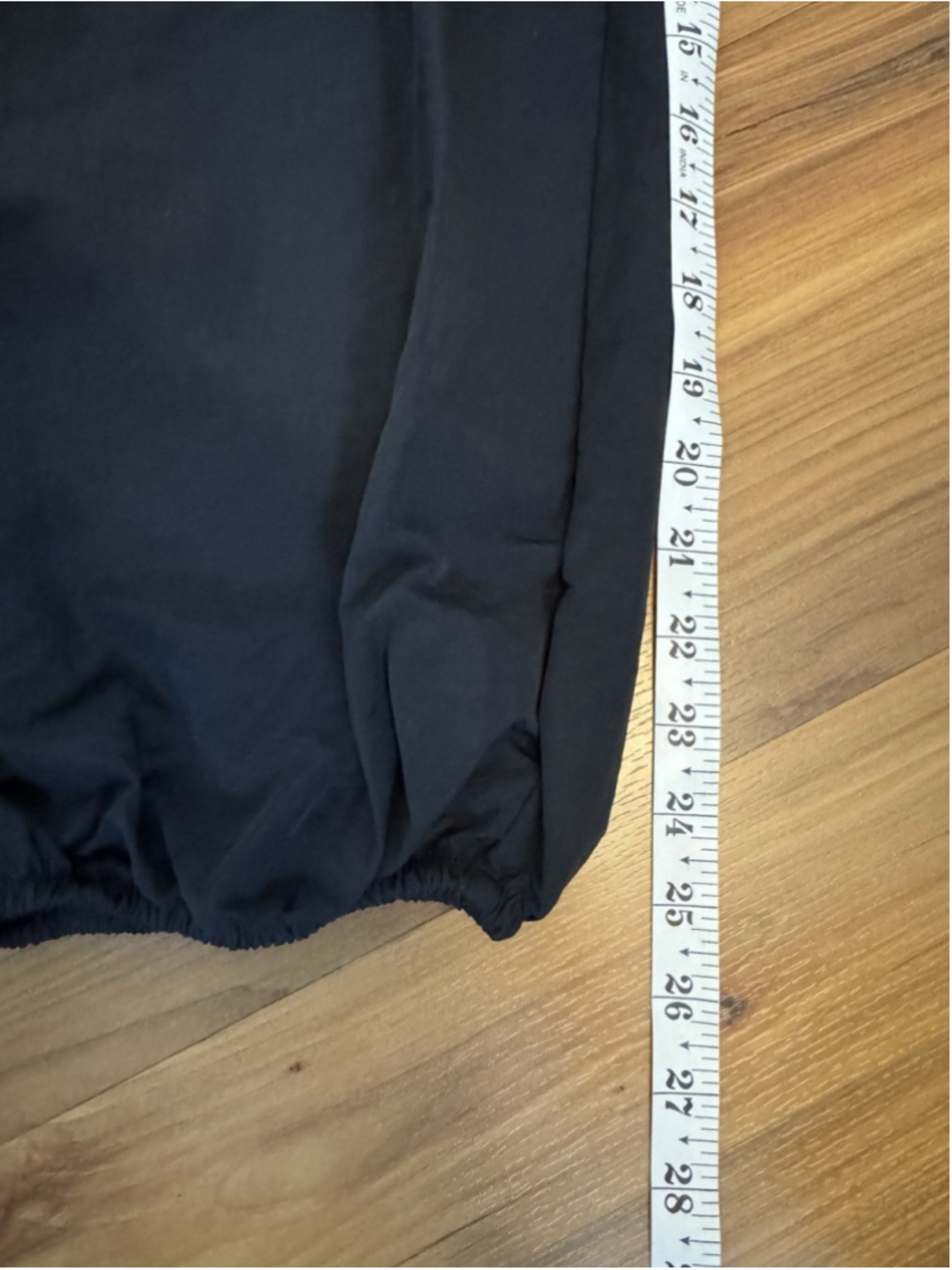 NWT Zara Nylon Balloon Pants Black Parachute Oversized Cocoon Leg Small - Picture 8 of 11